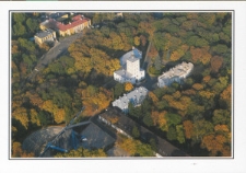 Park Radziwiłłowski - widok z lotu ptaka [dokument ikonograficzny]