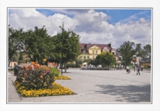 Skwer miejski na Placu Wolności w Białej Podlaskiej [dokument ikonograficzny]