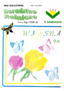 Doradztwo Rolnicze R. 7 (1996) nr 5 (93)