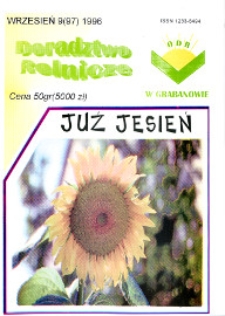 Doradztwo Rolnicze R. 7 (1996) nr 9 (97)