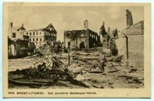 Brest - Litowsk - Das Zerstörte Bierbrauer-Viertel [dokument ikonograficzny]