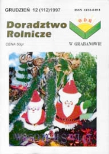 Doradztwo Rolnicze R. 8 (1997) nr 12 (112)