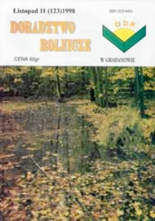 Doradztwo Rolnicze R. 9 (1998) nr 11 (123)