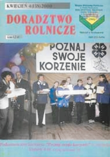 Doradztwo Rolnicze R. 11 (2000) nr 4 (138)