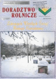 Doradztwo Rolnicze R. 11 (2000) nr 12 (146)