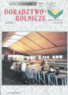 Doradztwo Rolnicze R. 12 (2001) nr 2 (148)