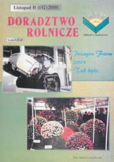 Doradztwo Rolnicze R. 12 (2001) nr 11 (157)