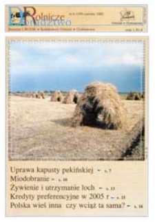 Doradztwo Rolnicze R. 16 (2005) nr 6 (199)