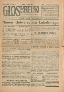 Głos Lubelski : pismo codzienne R. 10 (1923) nr 68