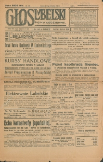 Głos Lubelski : pismo codzienne R. 10 (1923) nr 249