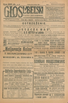 Głos Lubelski : pismo codzienne R. 10 (1923) nr 259
