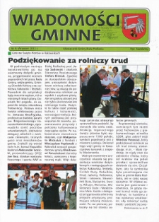 Wiadomości Gminne : miesięcznik gminy Biała Podlaska R. 14 (2012) nr 9