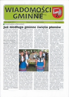 Wiadomości Gminne : miesięcznik gminy Biała Podlaska R. 14 (2012) nr 8