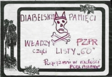 Ulotka z kampanii wyborczej do Sejmu w 1991 r. na Podlasiu