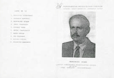 Ulotka wyborcza Włodzimierza Dzięgi kandydata na posła Komitetu Wyborczego Porozumienie Obywatelskie Centrum w okręgu siedlecko-bialskopodlaskim - Włodzimierza Dzię