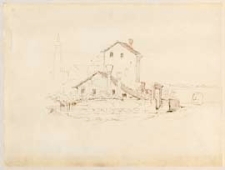 Willa ze studnią we włoskim miasteczku [dokument ikonograficzny]