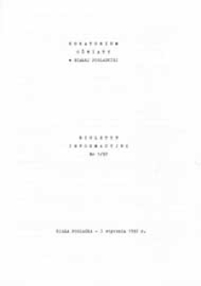 Biuletyn Informacyjny : Kuratorium Oświaty Biała Podlaska R. 1 (1992) nr 1