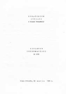 Biuletyn Informacyjny : Kuratorium Oświaty Biała Podlaska R. 1 (1992) nr 5