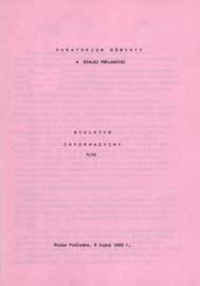Biuletyn Informacyjny : Kuratorium Oświaty Biała Podlaska R. 2 (1993) nr 9