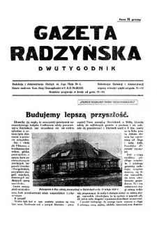 Gazeta Radzyńska R. 3 (1935) nr 4
