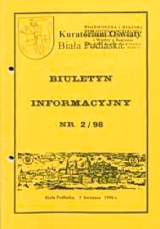 Biuletyn Informacyjny : Kuratorium Oświaty Biała Podlaska R. 7 (1998) nr 2
