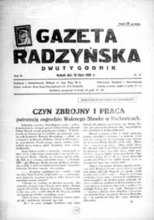 Gazeta Radzyńska R. 3 (1935) nr 13