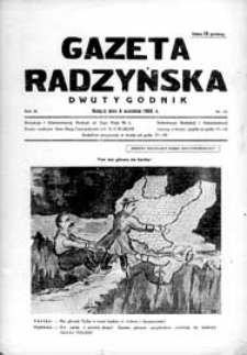Gazeta Radzyńska R. 3 (1935) nr 18