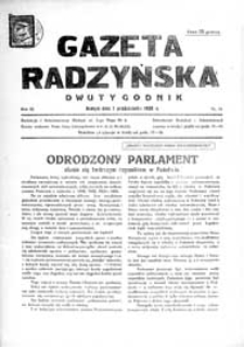 Gazeta Radzyńska R. 3 (1935) nr 19