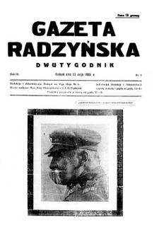 Gazeta Radzyńska R. 3 (1935) nr 9