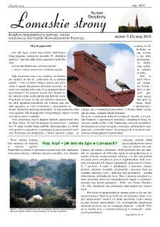 Łomaskie Strony : biuletyn mieszkańców Łomaz i okolic R. 2 (2010) nr 5 (7)