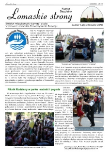 Łomaskie Strony : biuletyn mieszkańc&oacute;w Łomaz i okolic R. 2 (2010) nr 6 (8)