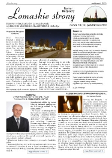 Łomaskie Strony : biuletyn mieszkańc&oacute;w Łomaz i okolic R. 2 (2010) nr 10 (12)
