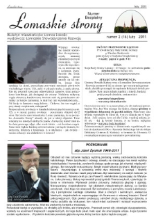 Łomaskie Strony : biuletyn mieszkańc&oacute;w Łomaz i okolic R. 3 (2011) nr 2 (16)