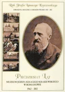 Pięćdziesiąt lat Muzeum Józefa Ignacego Kraszewskiego w Romanowie 1962-2002 : [zaproszenie]