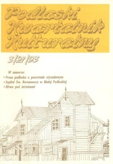 Podlaski Kwartalnik Kulturalny R. 6 (1993) nr 3