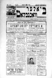 Bialer Wochenblat : organ fur der cjonistyszer organizacje in Bialer Podlaska R. 2 (1935) nr 40