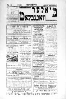 Bialer Wochenblat : organ fur der cjonistyszer organizacje in Bialer Podlaska R. 2 (1935) nr 41
