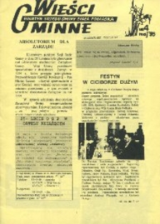 Wieści Gminne : biuletyn Urzedu Gminy w Białej Podlaskiej R. 1 (1995) nr 4
