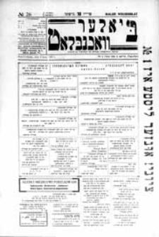 Bialer Wochenblat : organ fur der cjonistyszer organizacje in Bialer Podlaska R. 4 (1937) nr 26