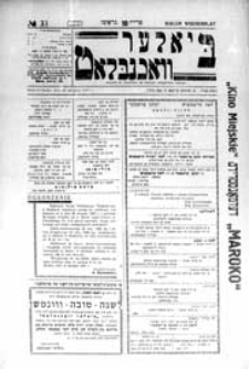 Bialer Wochenblat : organ fur der cjonistyszer organizacje in Bialer Podlaska R. 4 (1937) nr 33
