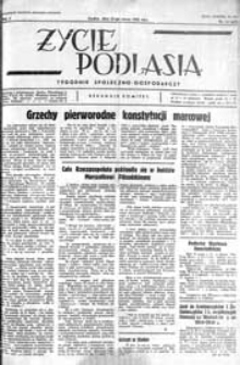 Życie Podlasia: pismo społeczno-gospodarcze R. 2 (1935) nr 12 (47)