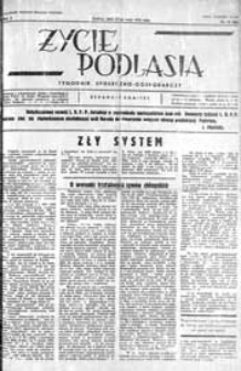 Życie Podlasia: pismo społeczno-gospodarcze R. 2 (1935) nr 19 (54)