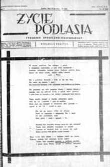Życie Podlasia: pismo społeczno-gospodarcze R. 2 (1935) nr 20 (55)
