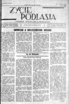 Życie Podlasia: pismo społeczno-gospodarcze R. 2 (1935) nr 27 (62)