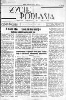 Życie Podlasia: pismo społeczno-gospodarcze R. 2 (1935) nr 49 (84)