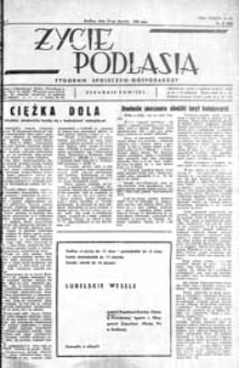 Życie Podlasia: pismo społeczno-gospodarcze R. 3 (1936) nr 2 (89)