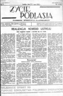 Życie Podlasia: pismo społeczno-gospodarcze R. 3 (1936) nr 8 (95)