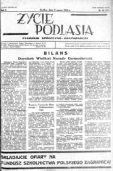Życie Podlasia: pismo społeczno-gospodarcze R. 3 (1936) nr 10 (97)