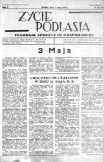 Życie Podlasia: pismo społeczno-gospodarcze R. 3 (1936) nr 18 (105)