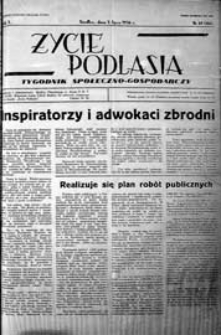 Życie Podlasia: pismo społeczno-gospodarcze R. 3 (1936) nr 27 (114)
